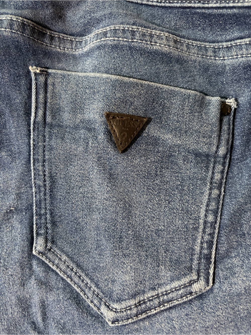 GUESS TRUE Y2K MICRO MINI LOW RISE JEAN SHORTS - Picture 4 of 6